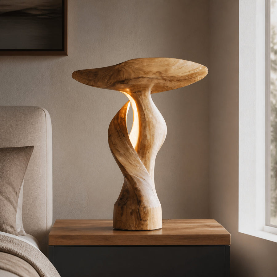 Artistic Mushroom Table Lamp For Bedroom
