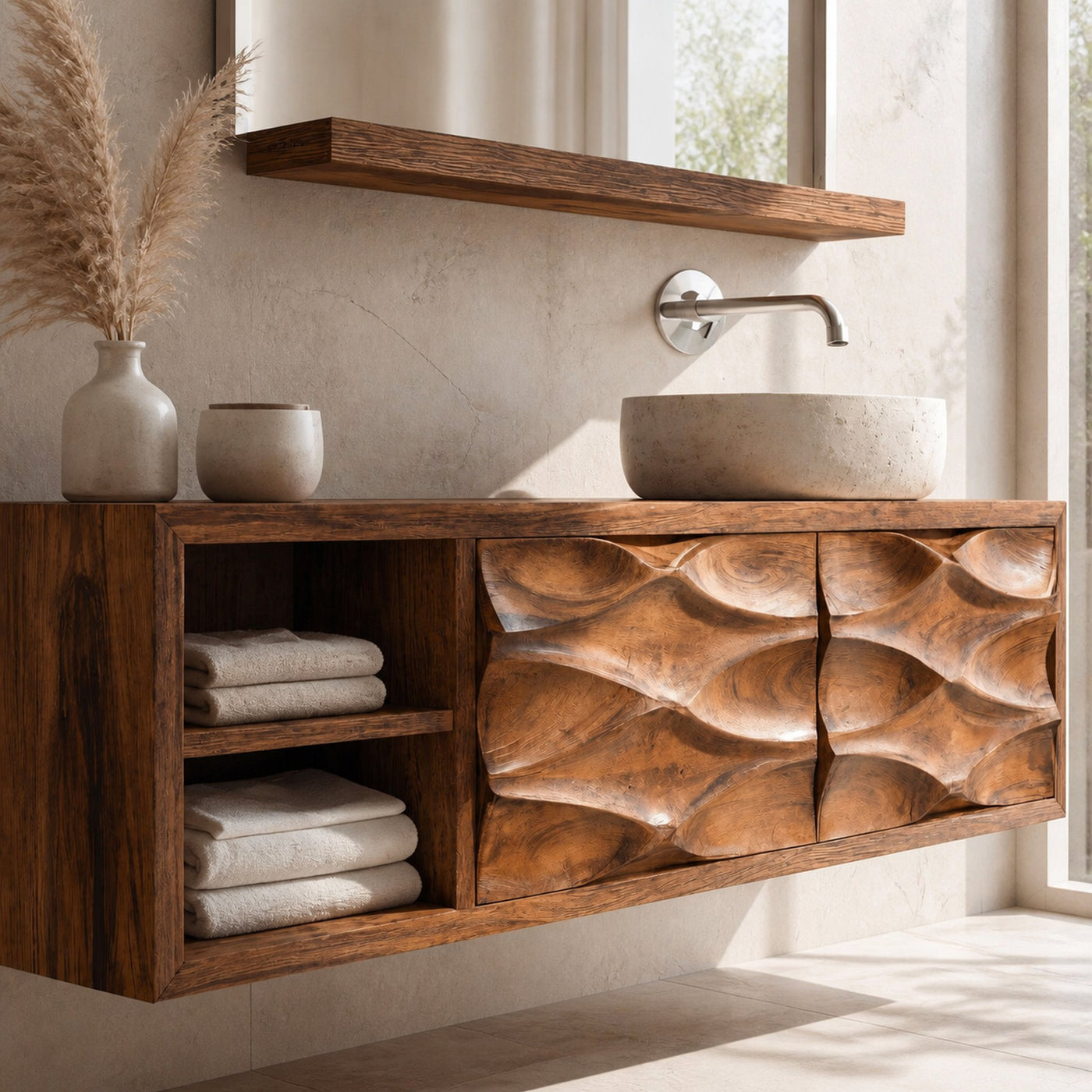 Contemporary Bathroom Vanity For Bathroom Interior Design - product view 2