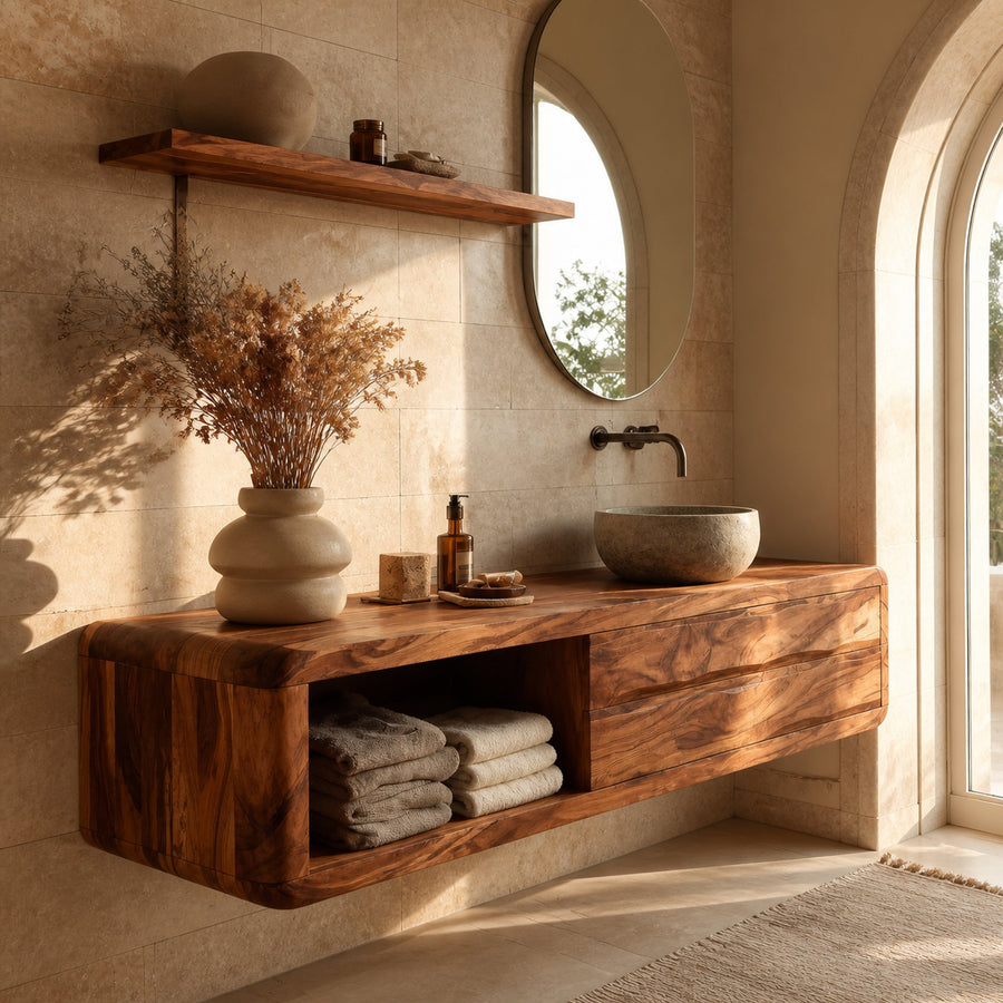Contemporary Bathroom Vanity For Bathroom Space