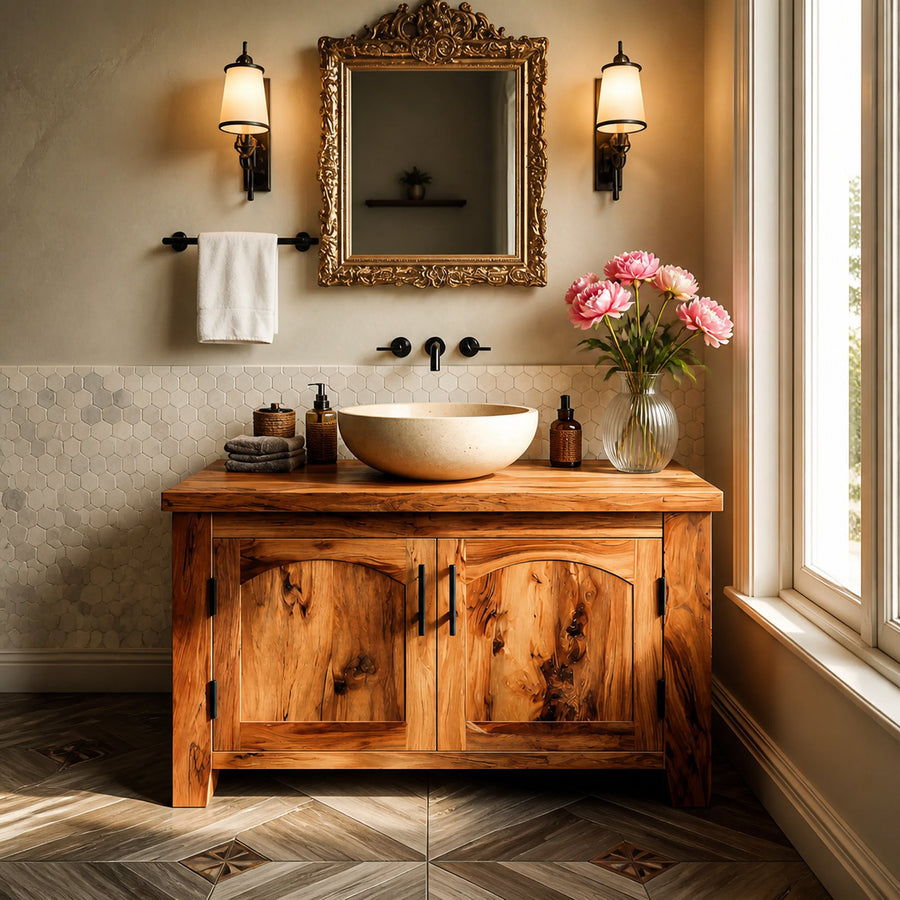 Contemporary Bathroom Vanity For Spa Or Bathroom Design