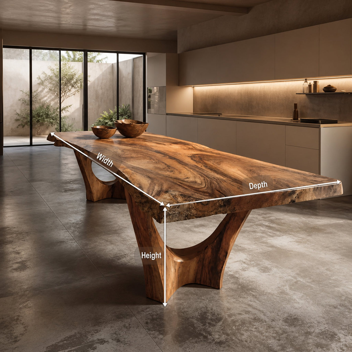 Contemporary Dining Table For Spacious Open-Plan Living Areas - product view 8