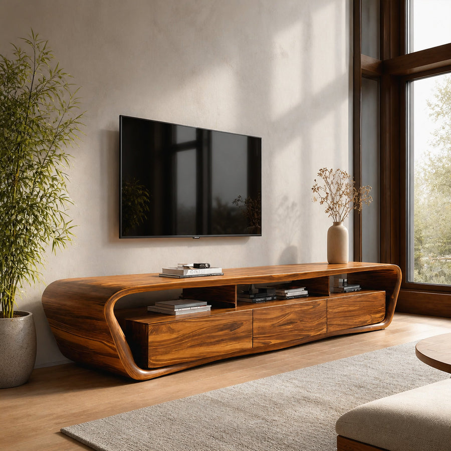 Handcrafted TV Stand For Modern Home Design