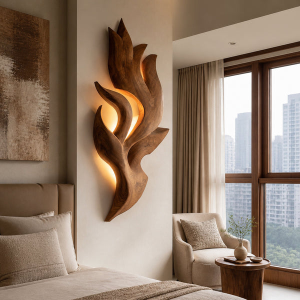 Luxury Tree Inspired Wall Lamp For Bedroom