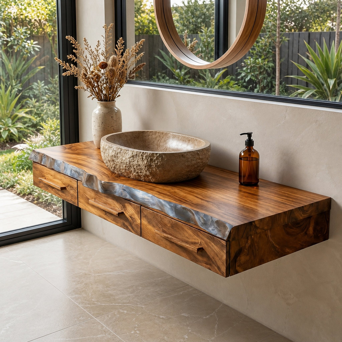 Minimal Floating Bathroom Vanity For Bathroom - product view 2