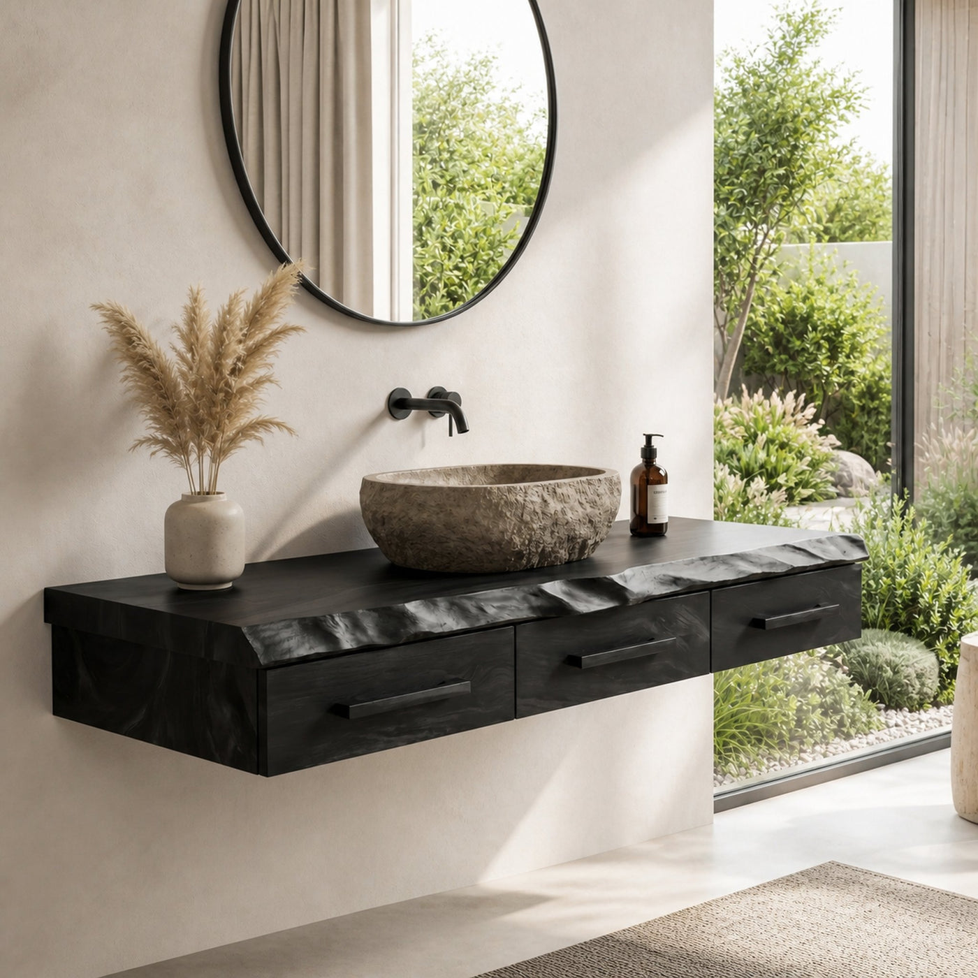 Minimal Floating Bathroom Vanity For Bathroom - product view 4