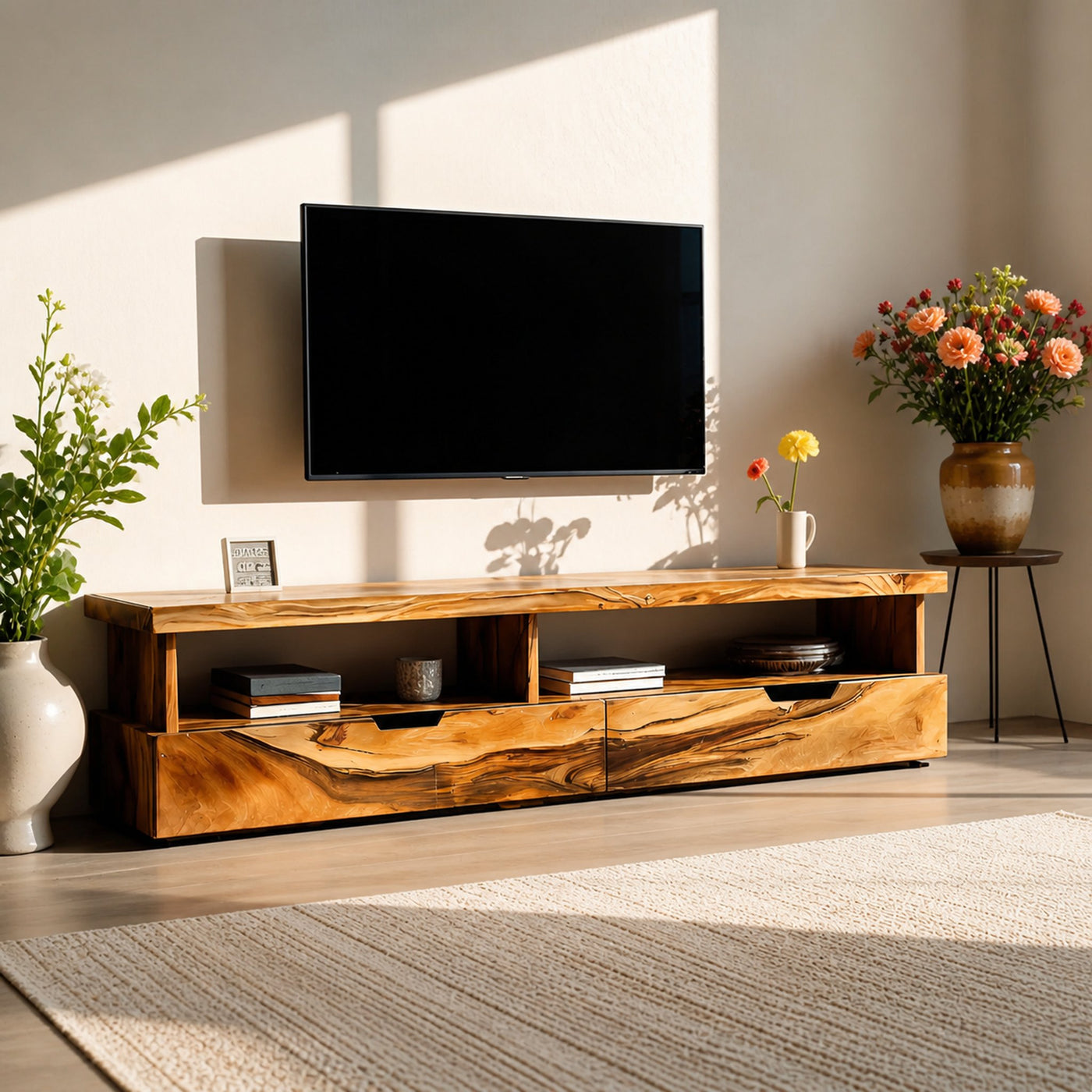 Minimalist TV Stand With Functional Design For Living - product view 2