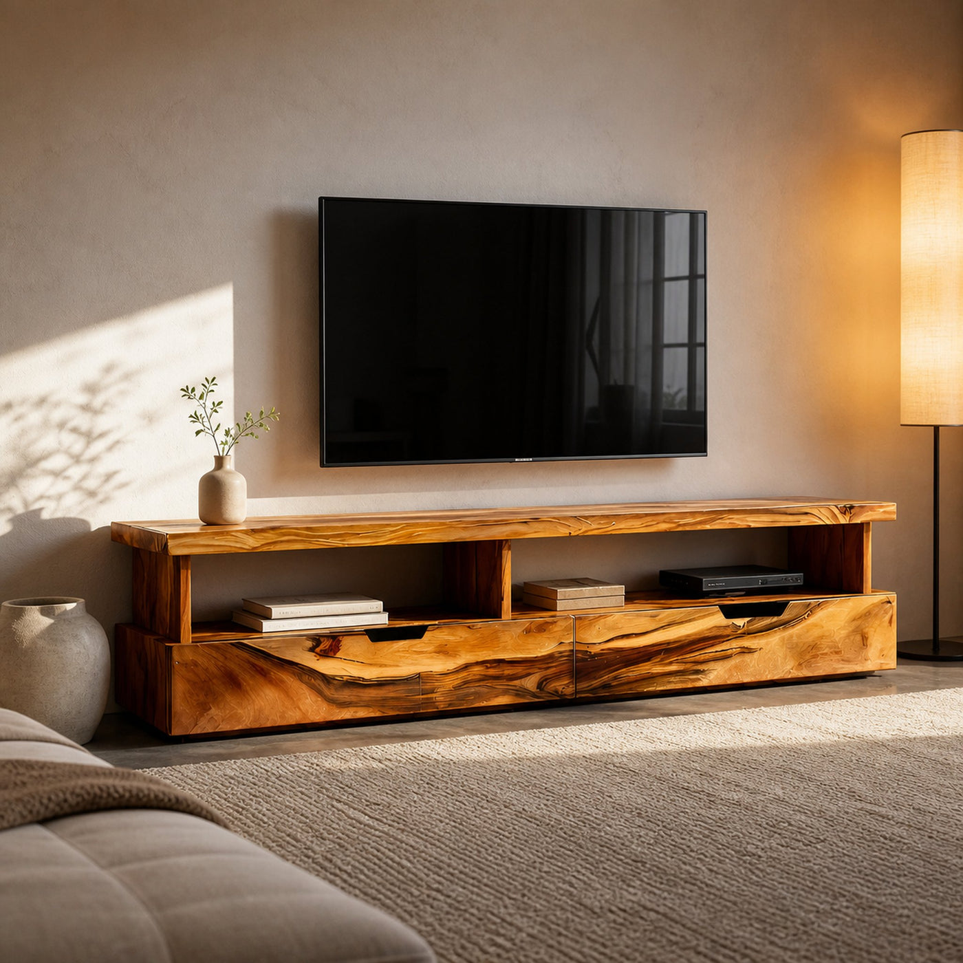 Minimalist TV Stand With Functional Design For Living - product view 3