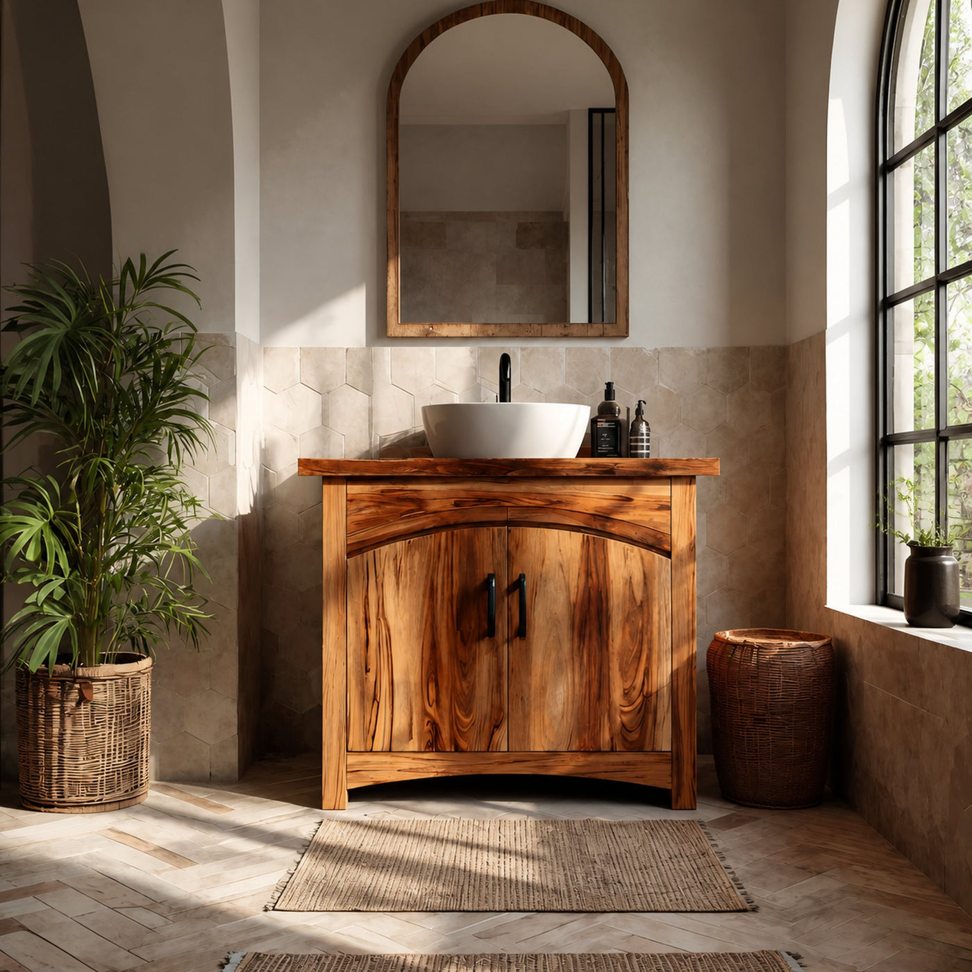 Modern Bathroom Vanity Cabinet For Bathroom Space