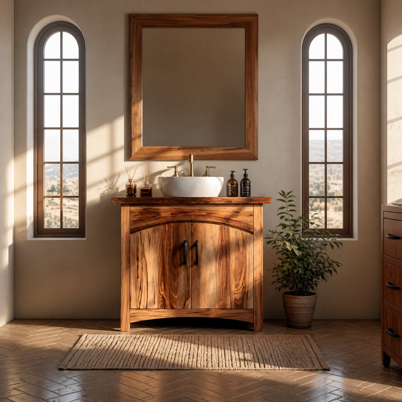 Modern Bathroom Vanity Cabinet For Bathroom Space - product view 6