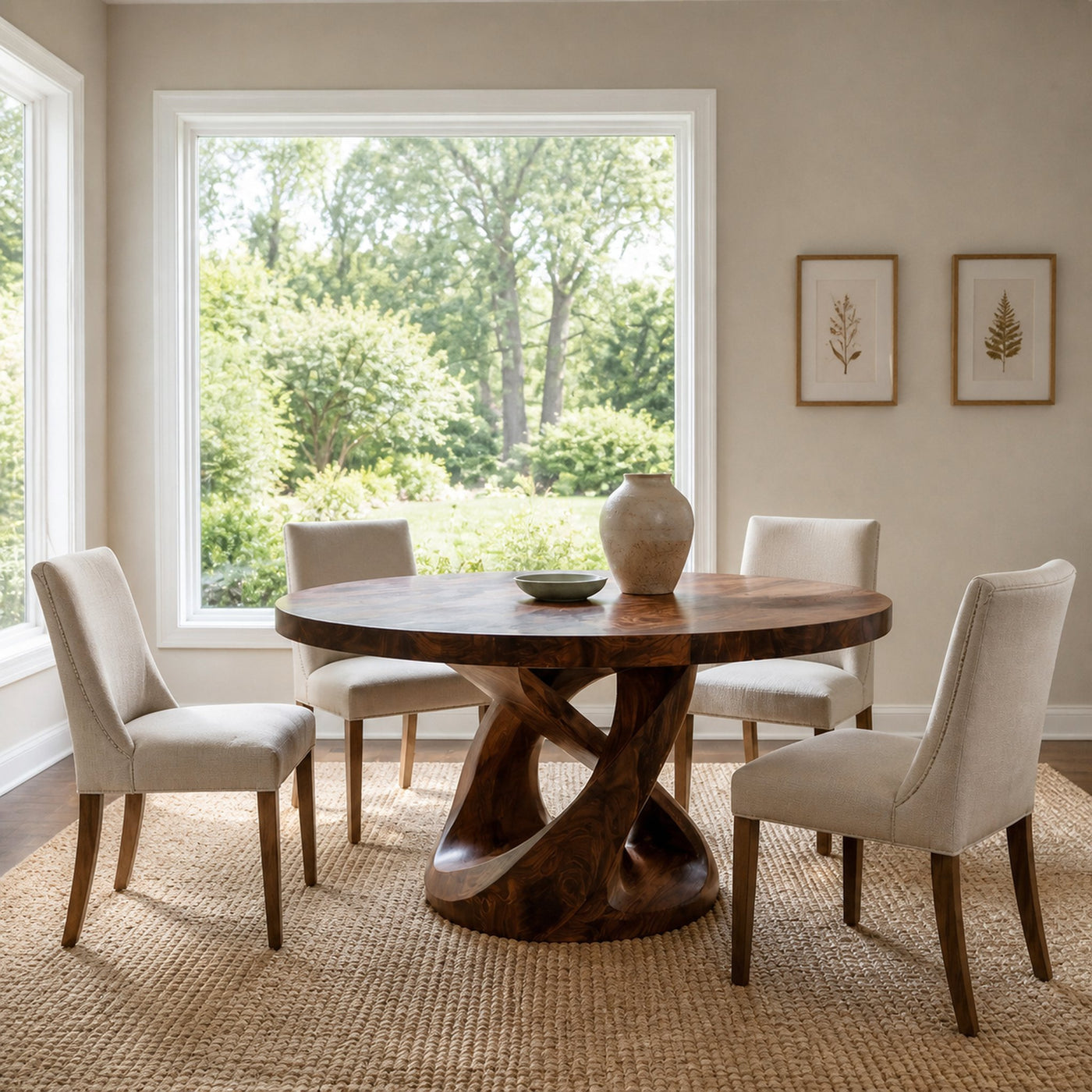 Modern Pedestal Dining Table For Dining Room Furniture