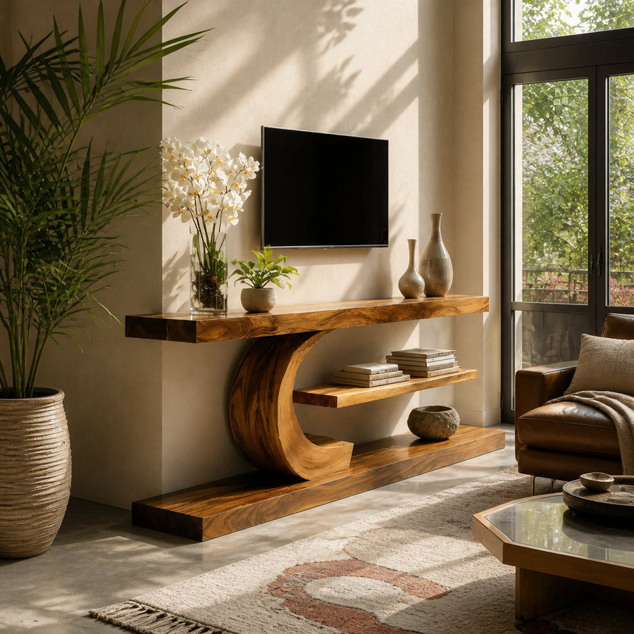 Modern TV Console For Living Room