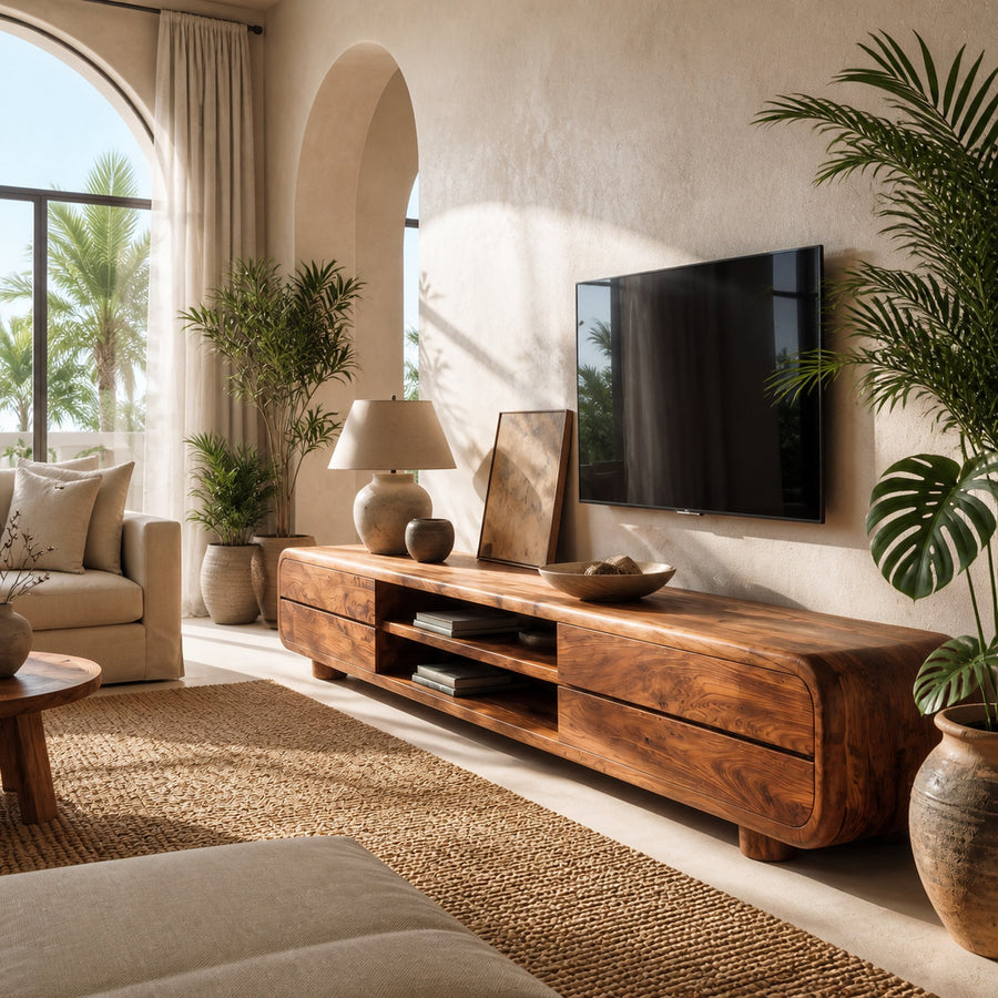 Modern TV Console For Living Room Decor