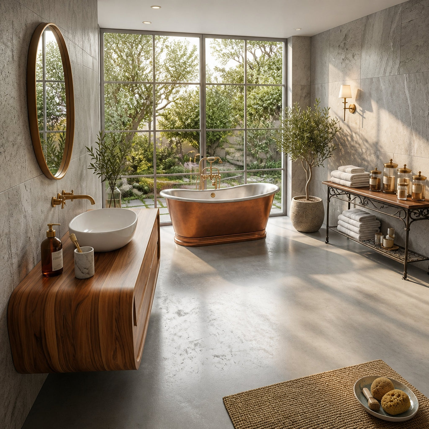 Modern Wall Mounted Bathroom Vanity With Drawers For Bathroom - product view 3