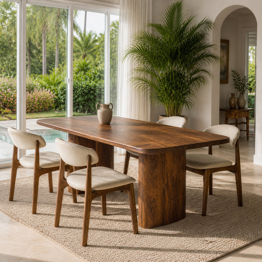 Organic Handcrafted Dining Table For Dining Room