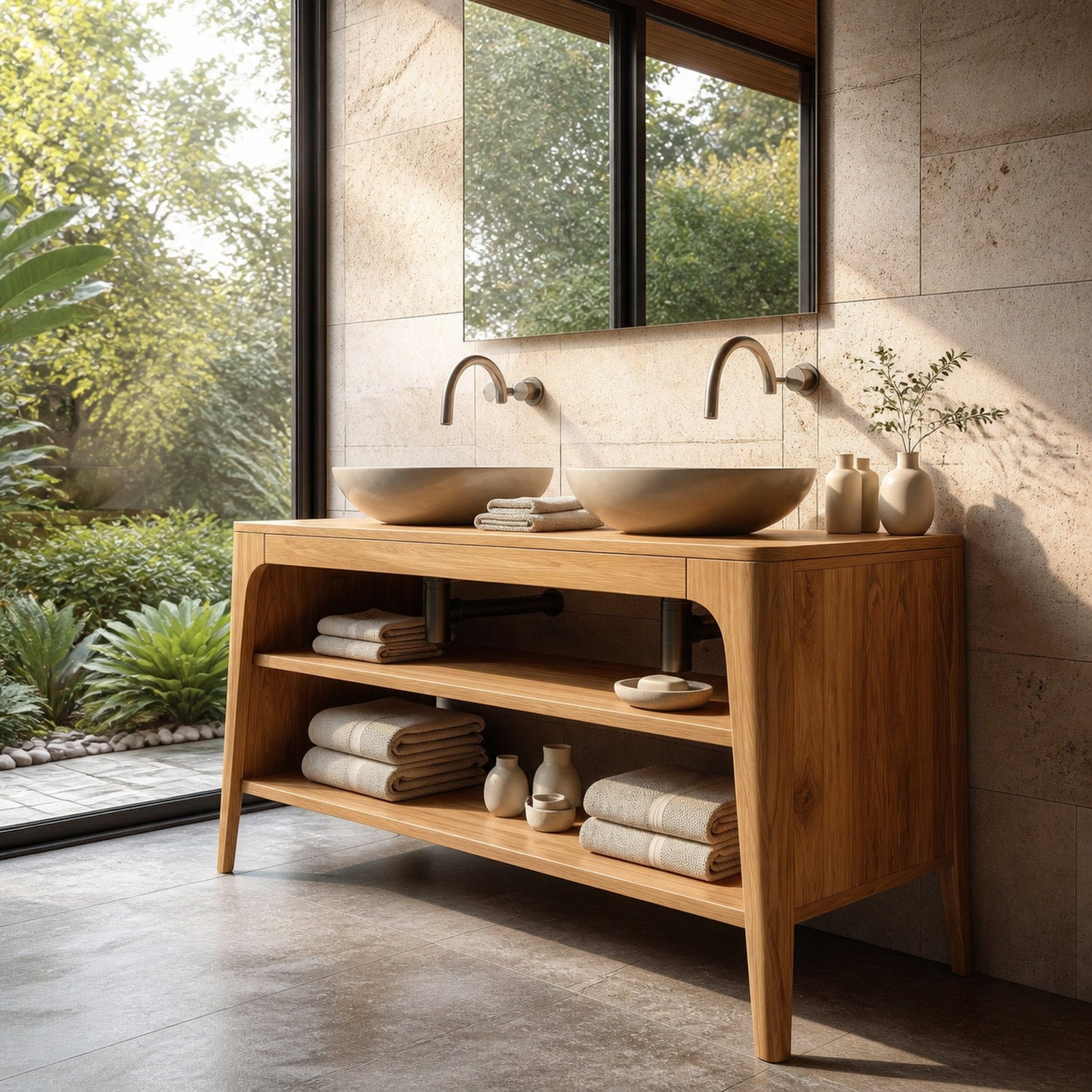 Nine-thirty, tub side