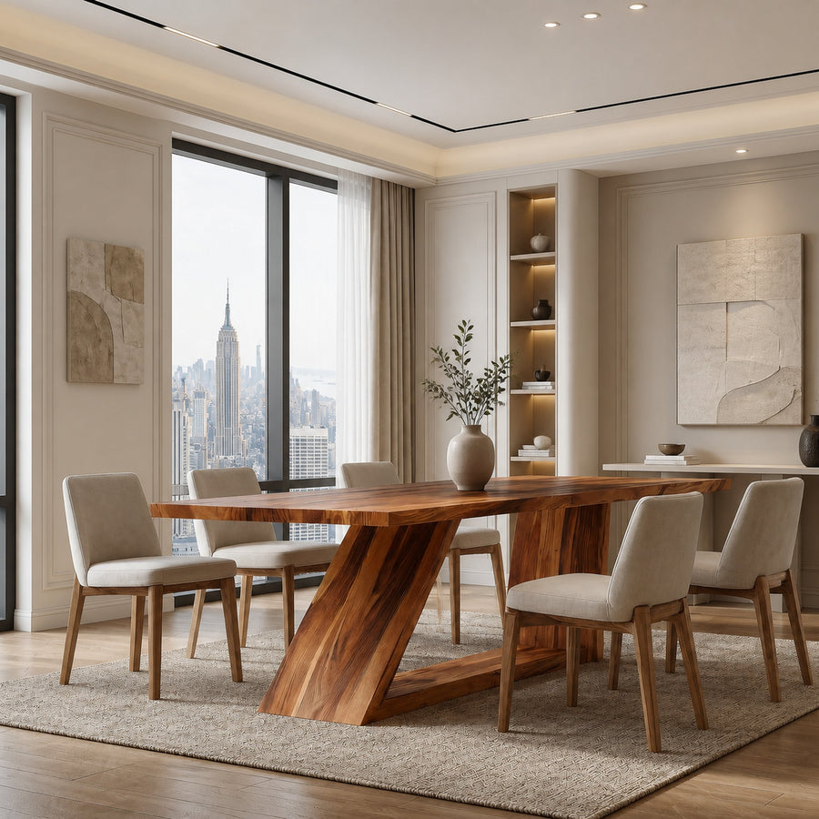 Organic Modern Dining Table For Dining Room