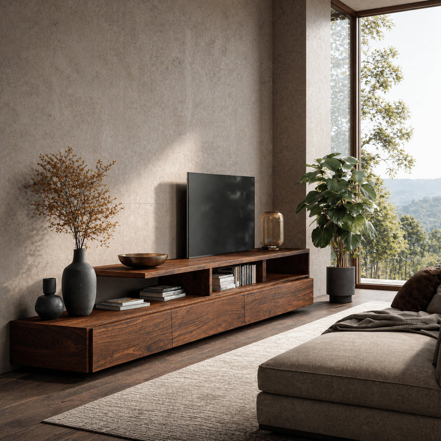 Quiet Luxury TV Console For Living Room