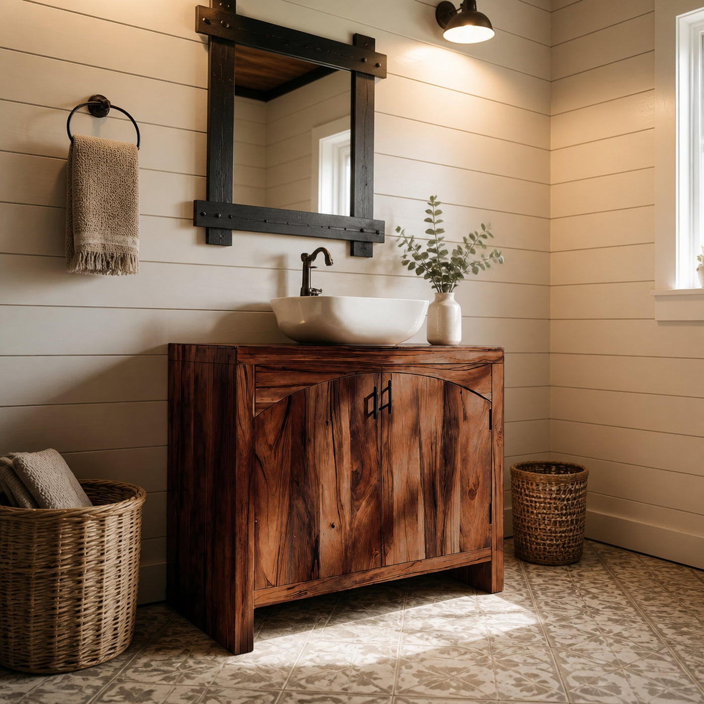 Rustic Bathroom Vanity For Bathroom Furniture - product view 7