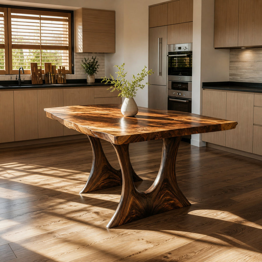 Rustic Dining Table For Kitchen Or Dining Room