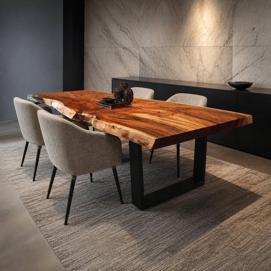 Dining Room Handcrafted Solid Wood Dining Table Artisan