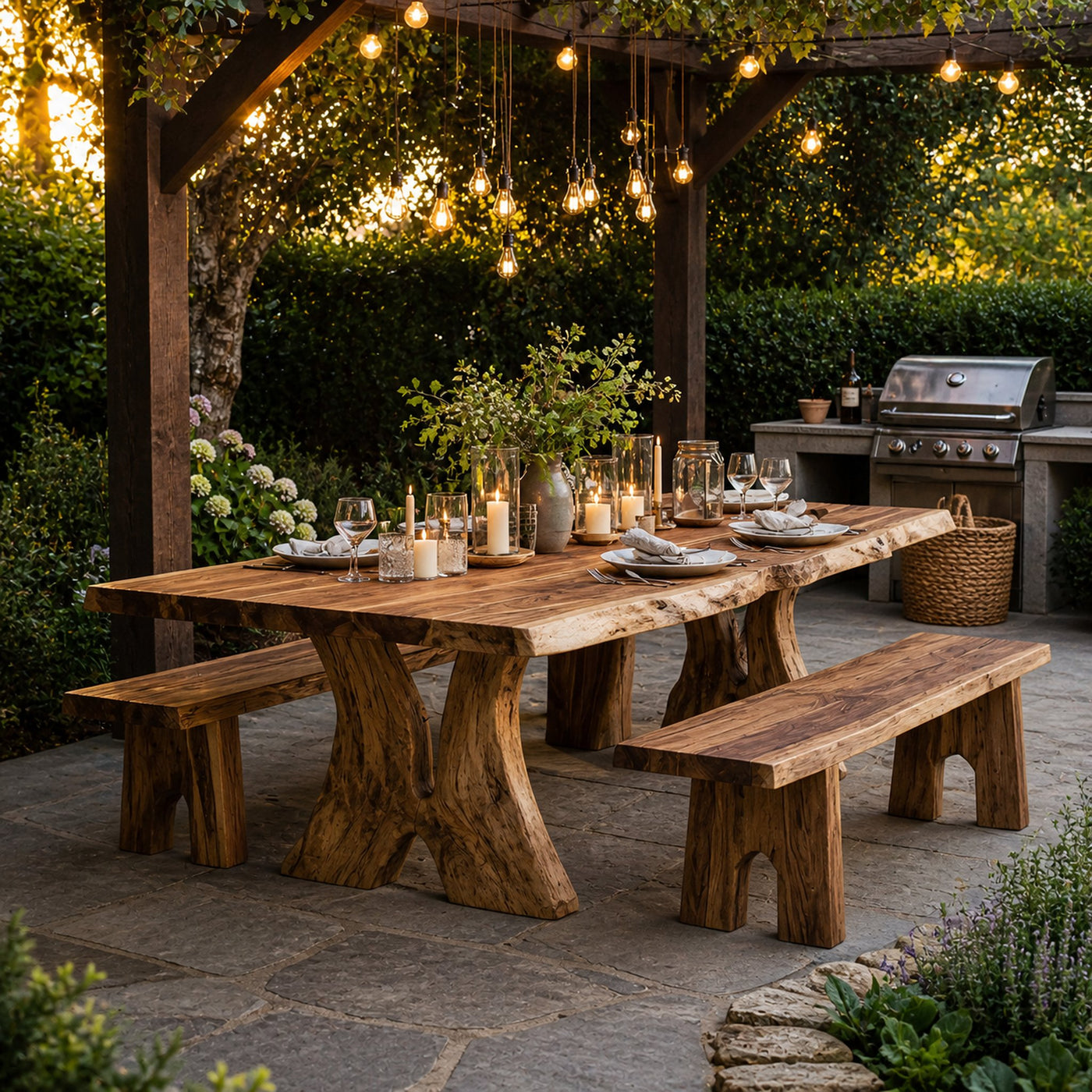 Farmhouse Dining Table For Vintage Furniture Look