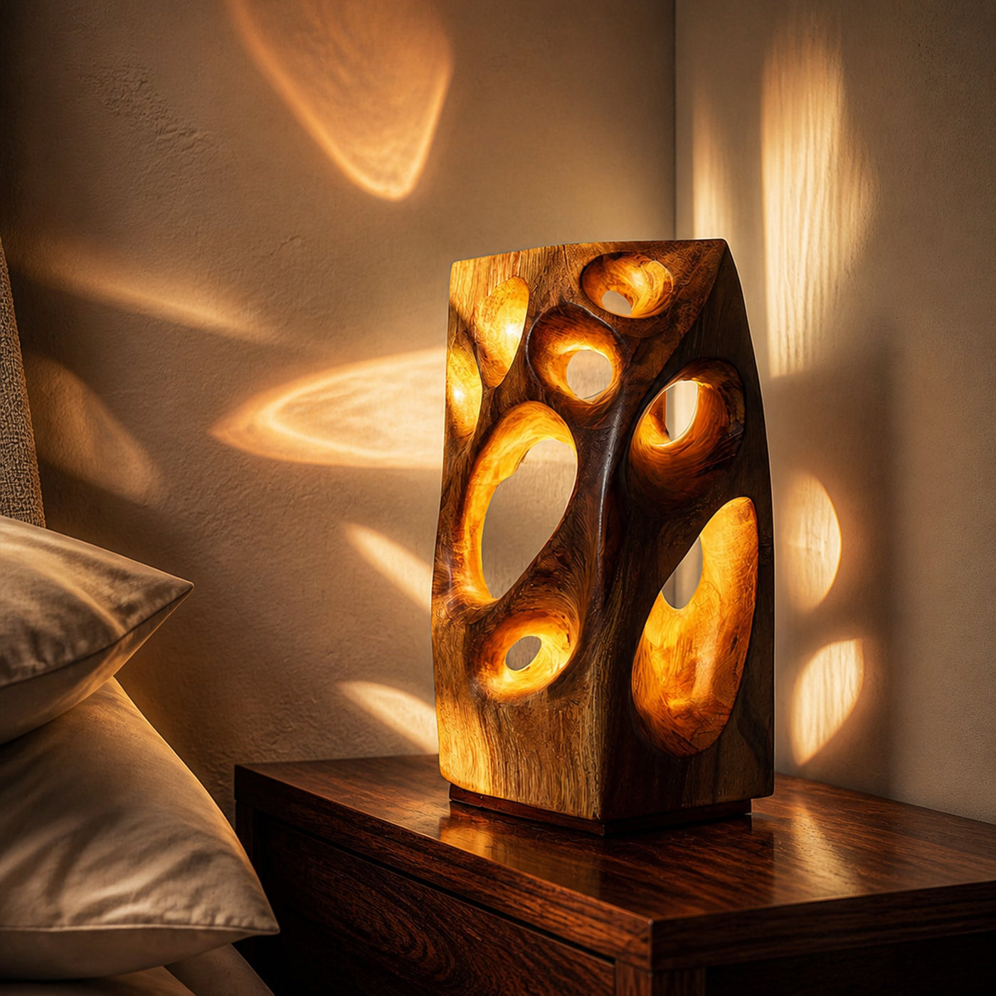 Industrial Accent Table Lamp Bedroom Living Room Dining Room Corner