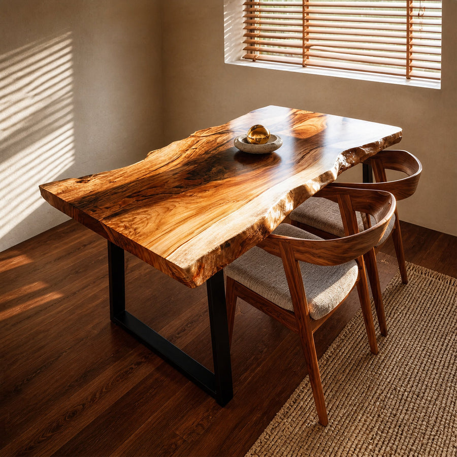 Kitchen Decor Farmhouse Solid Wood Dining Table Country