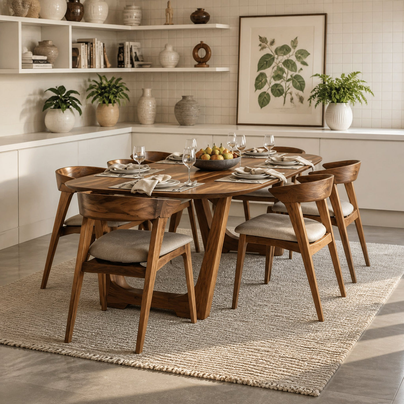 Modern Artistic Dining Table With Sculptural Presence For Dining Room - product view 3
