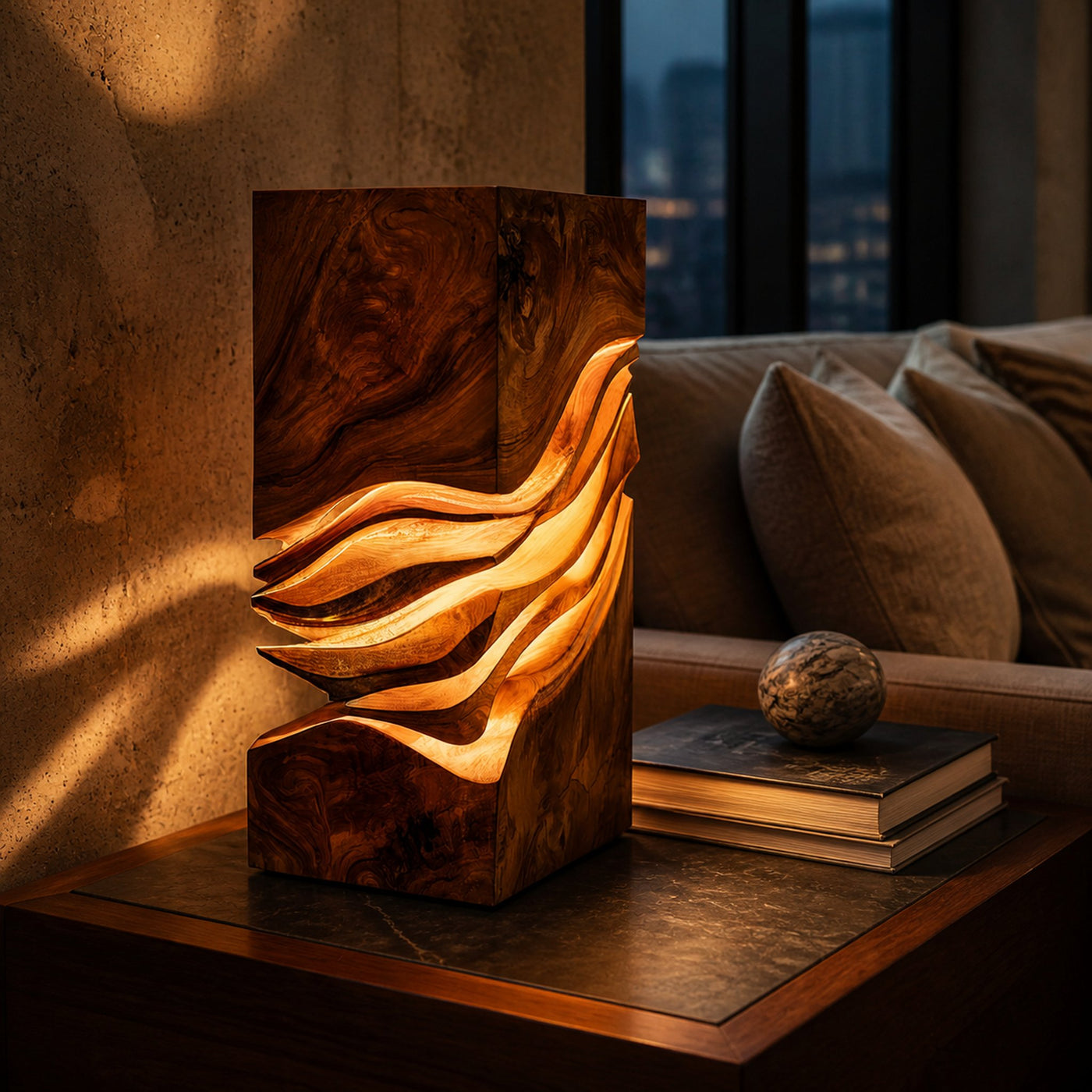 Modern Sculptural Lamp Entryway Console Living Room Hotel Lobby Corner