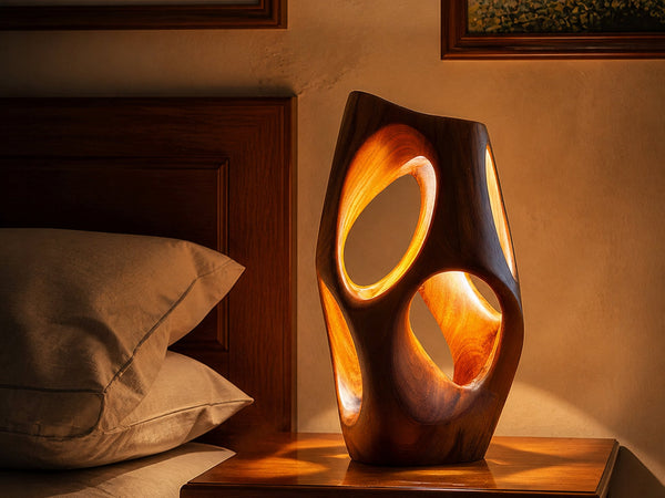 Windhollow Falls Table Lamp (Wood Body Only)