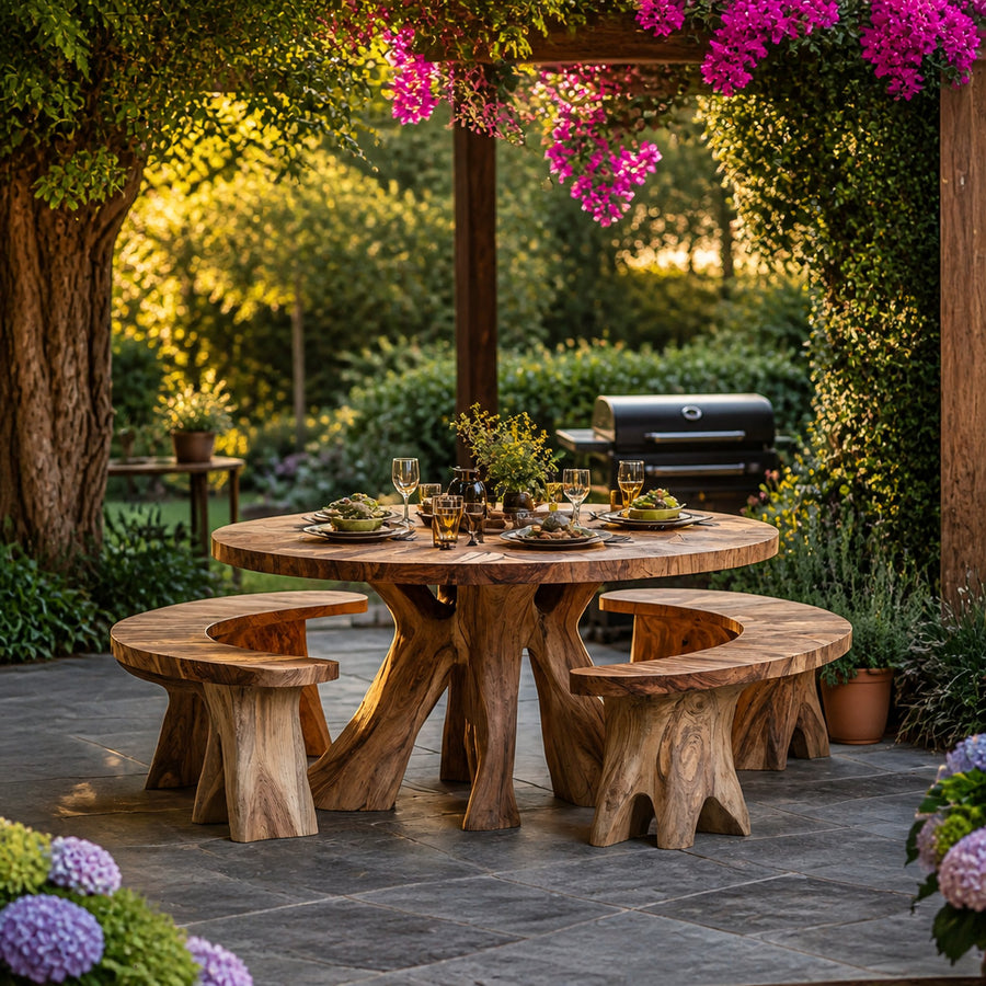 Rustic Kitchen Table For Warm Farmhouse Vibes