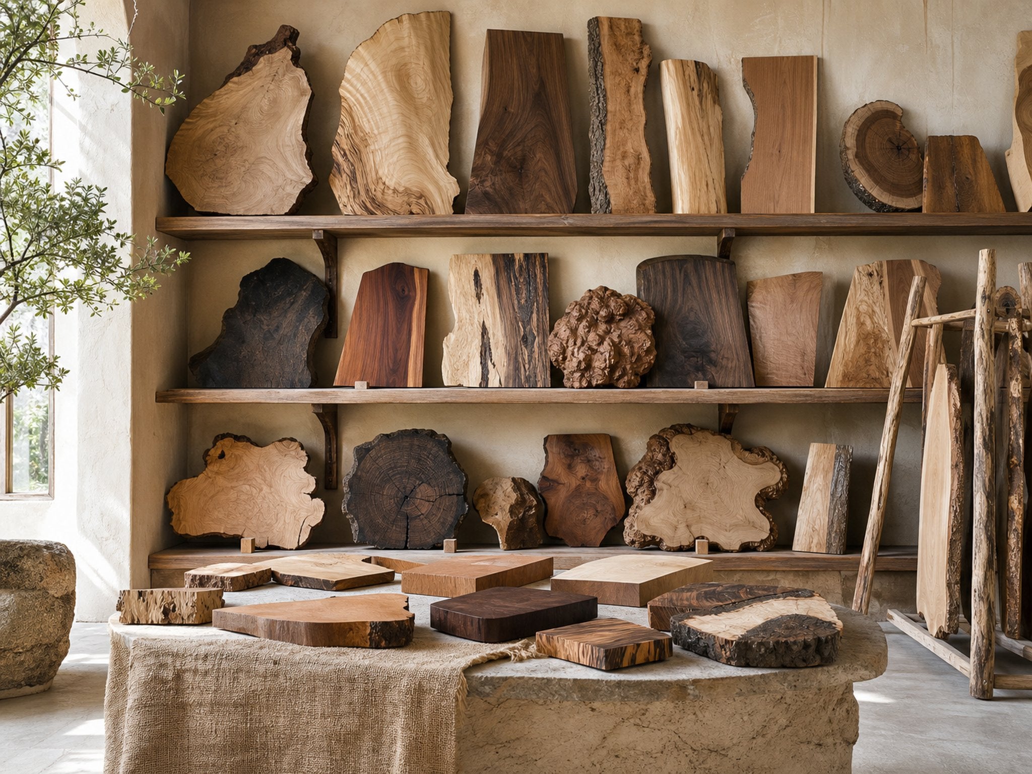 Selecting hardwood boards